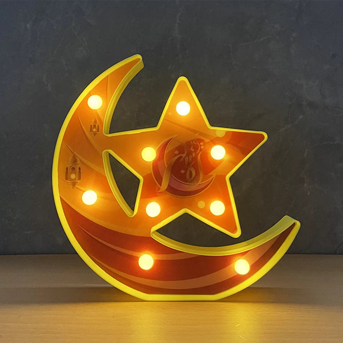 EID LED LIGHT – Star Moon 1pc