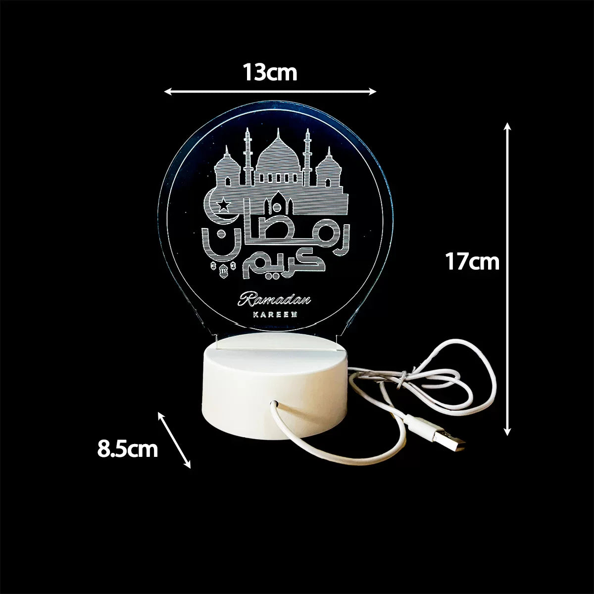 RAMADAN KAREEM LED LIGHT – MOSQUE