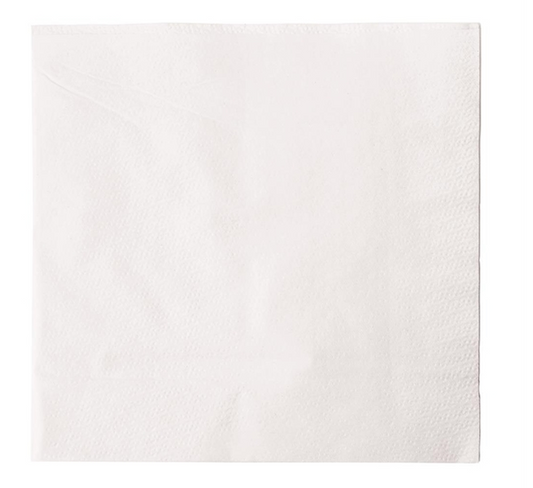 1 Ply White Luncheon Napkin 500 PACK NIS Packaging & Party Supply