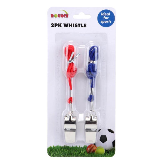 Whistle With Cord Party Favour 2pk