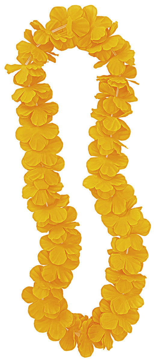 LUAU FLOWER Lei 106cm (42") - ORANGE