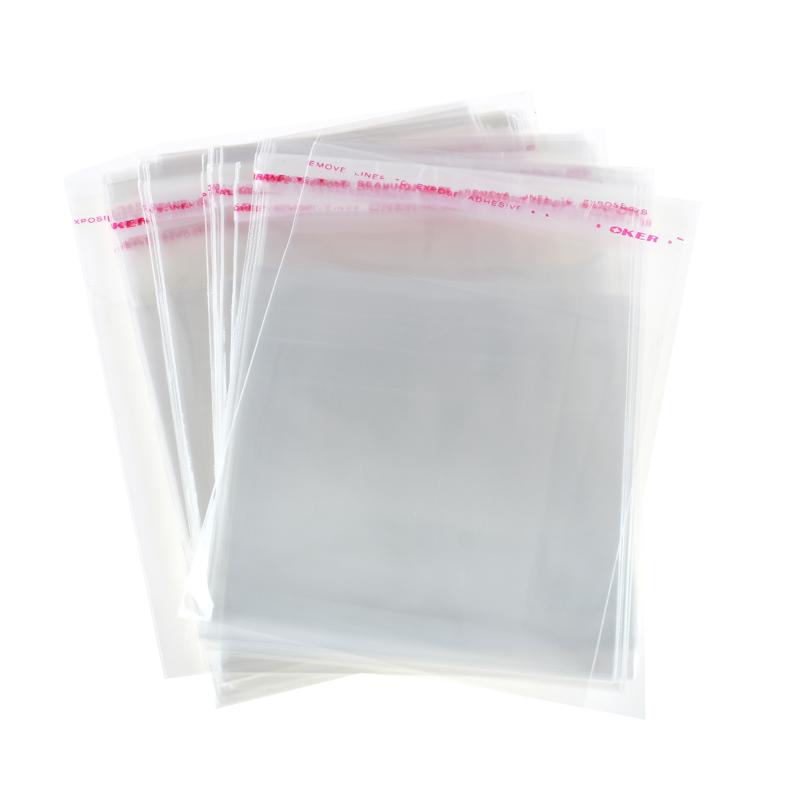 Premium Peel & Seal Cellophane Bags - 8cm x 8cm 100pk