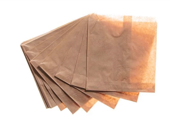 1F FLAT BROWN BAG 1000pc NIS Packaging & Party Supply