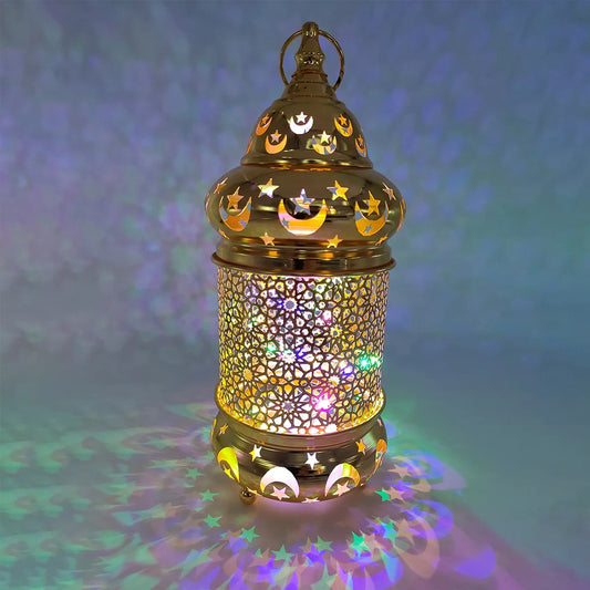 EID Led Lantern 29cm With LED Light and Music 1pc