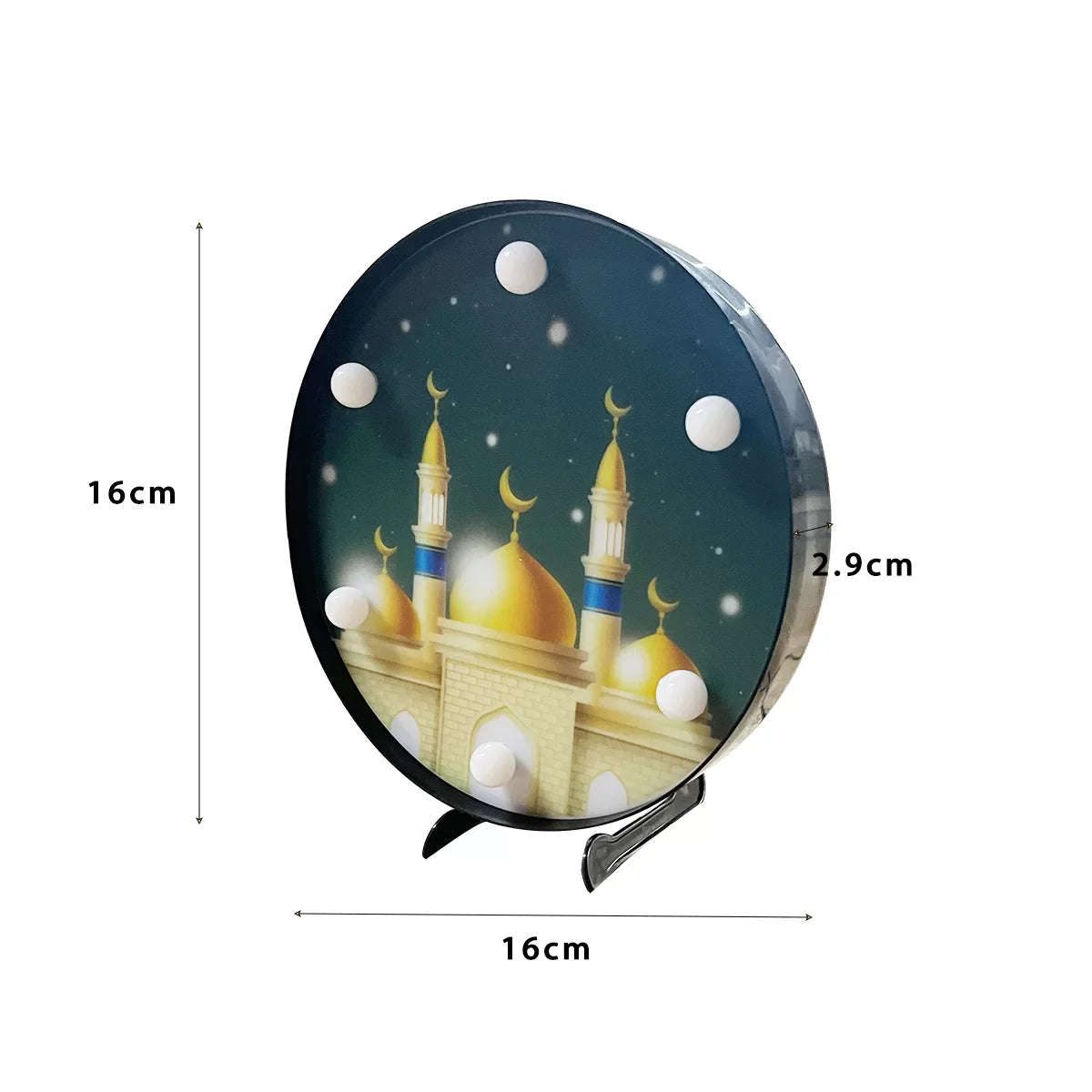 EID LED Light – Mosque 1pc