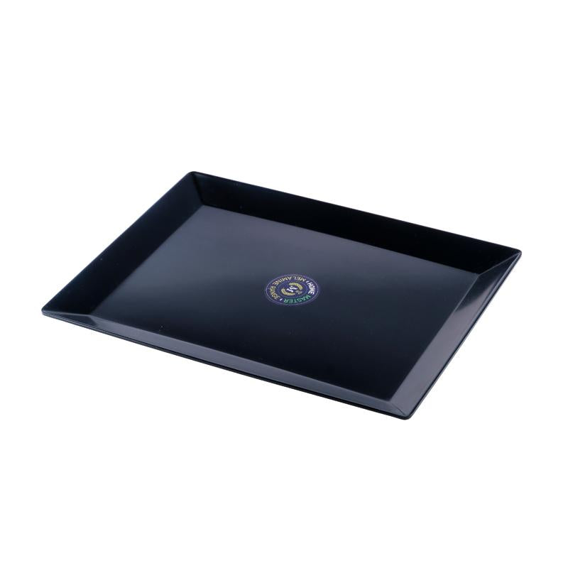 Melamine Platter Tray Rectangular 35cm x 25cm x 2cm - Black