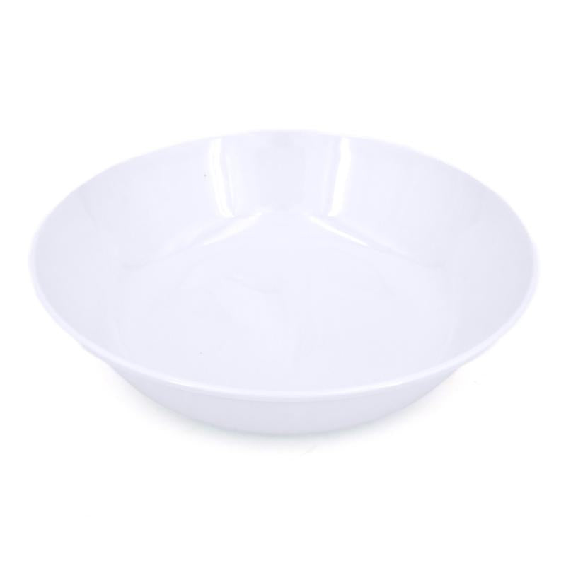 Melamine Bowl Round 20cm x 5cm(h) - White 1pc