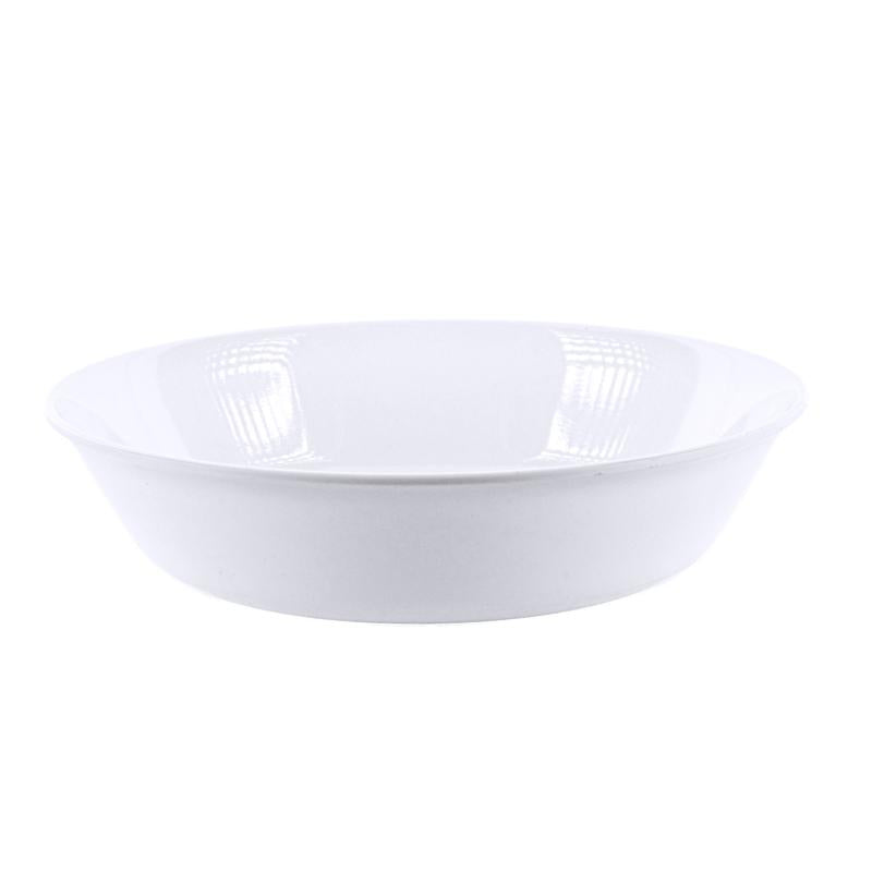 Melamine Bowl Round 20cm x 5cm(h) - White 1pc