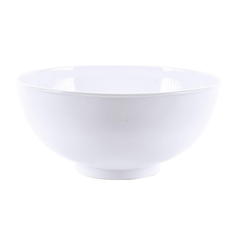 Melamine Bowl Round 17.5cm x 8cm(h) - White 1pc