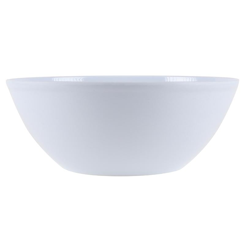 Melamine Bowl Round 25cm x 9cm(h) - White 1pc