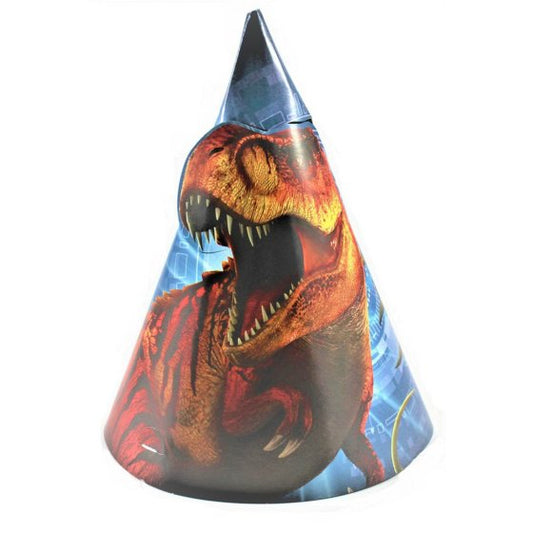 JURASSIC WORLD CONE HATS - PAPER