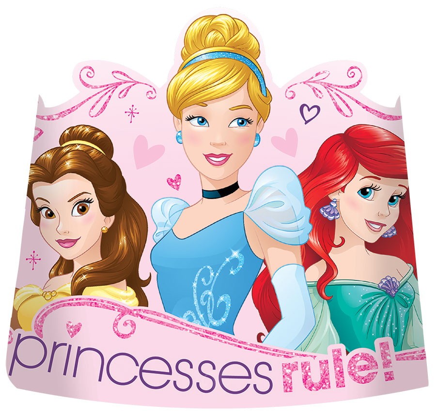 Disney Princess Dream Big Paper Tiaras8pk