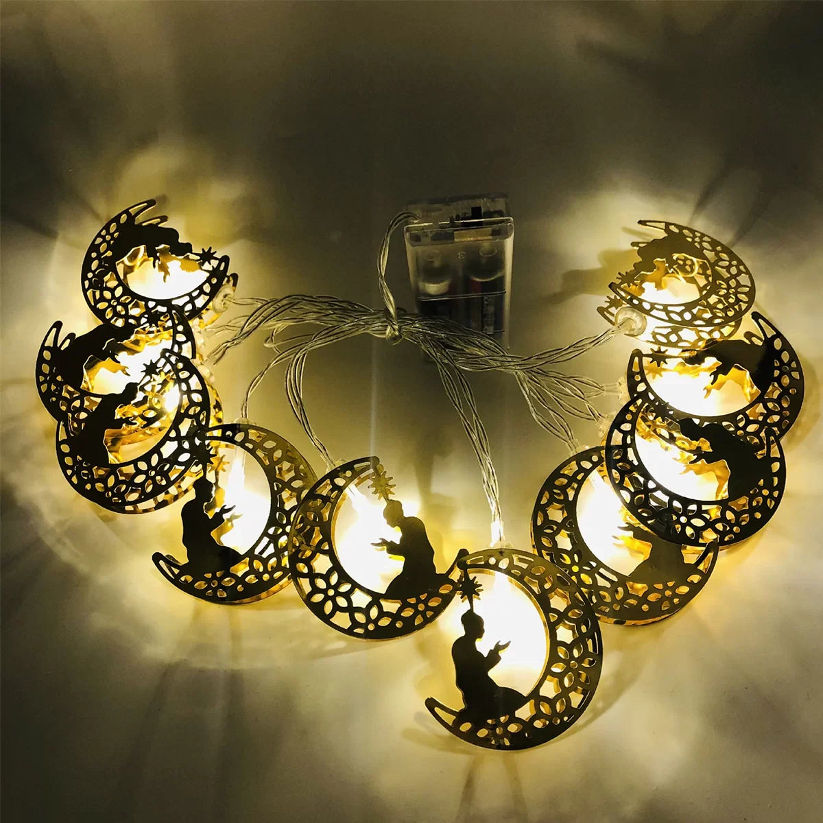 EID LED LIGHT GARLAND – MOON 1.65M