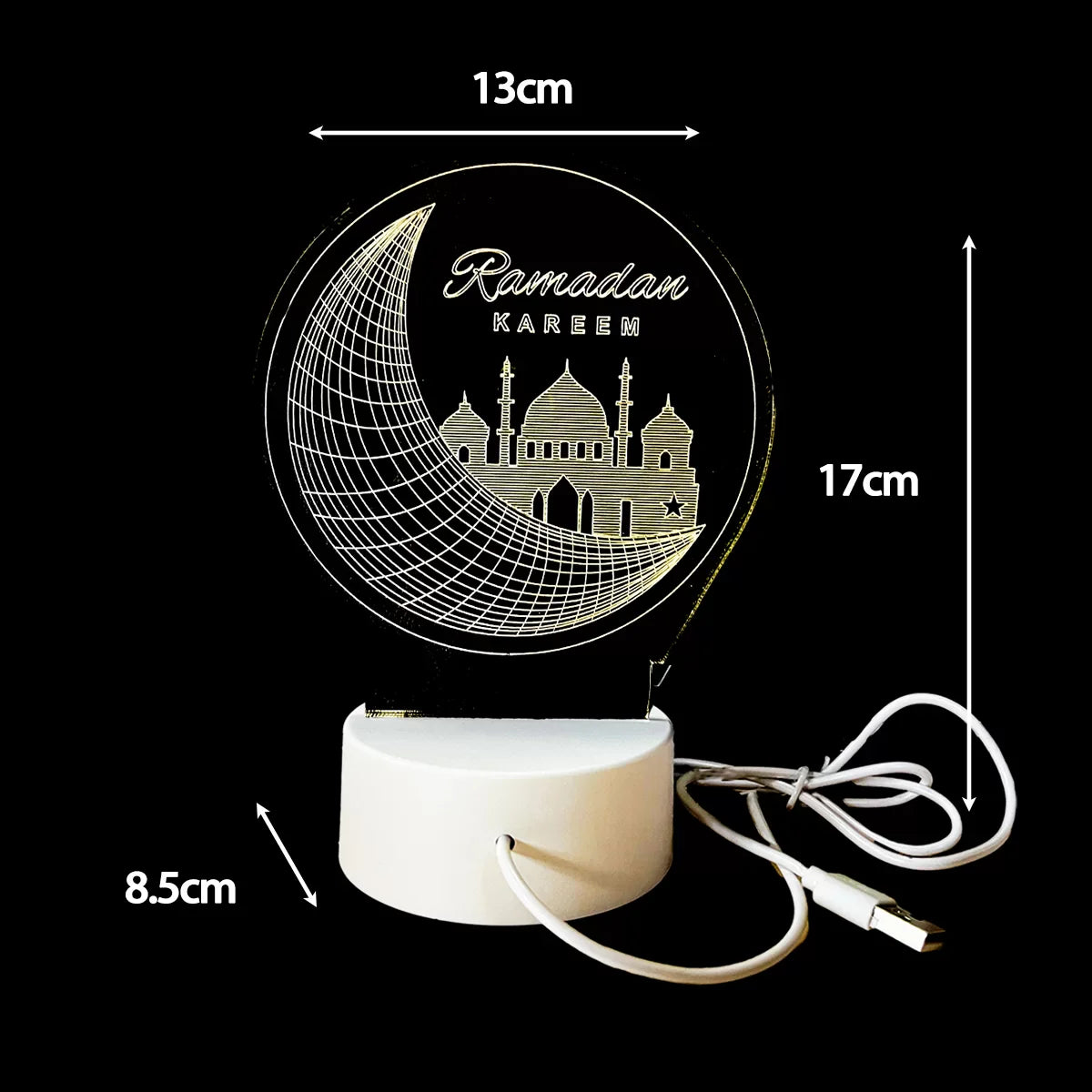 RAMADAN KAREEM LED LIGHT – MOON