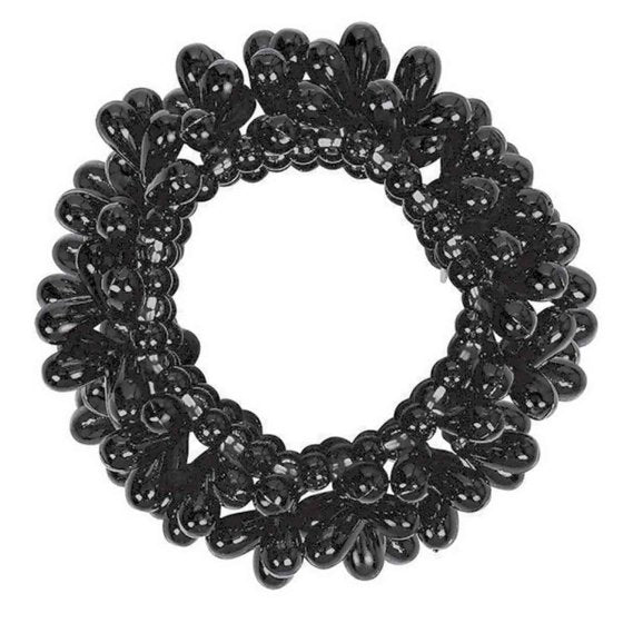 BEAD BRACELET - BLACK 1pc