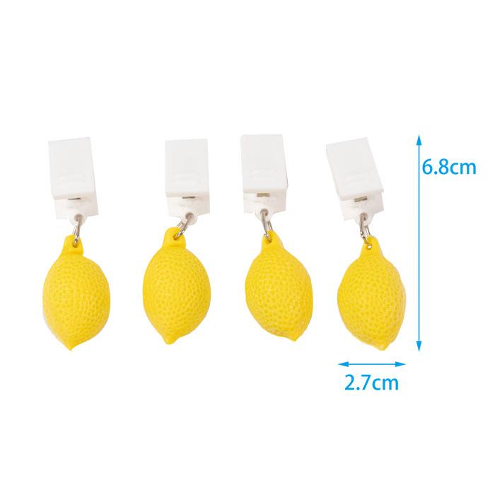 Tablecloth weight Lemon Pk4