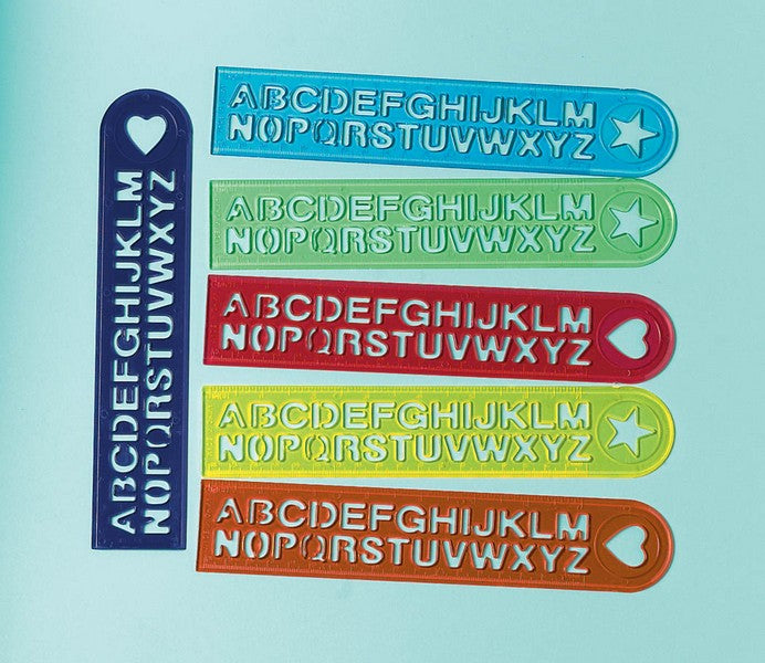 Value Pack Favor - Alphabet Ruler