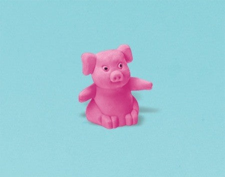 Value Pack Kids Favor - Pig Eraser 8PK