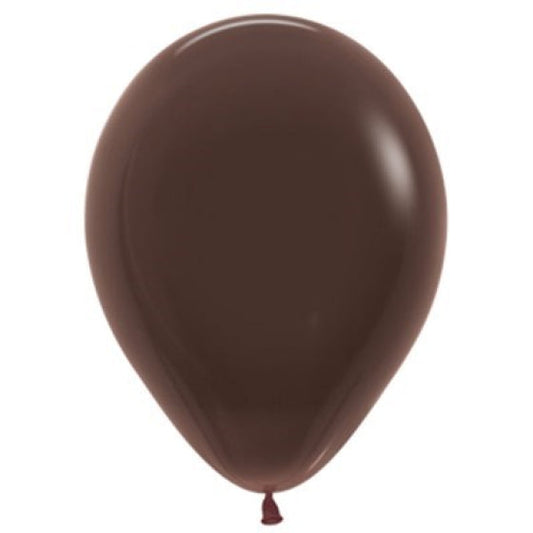 Fashion Chocolate Latex Balloons 076, 25PK Sempertex 30cm