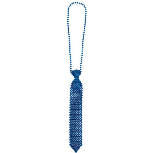 TIE NECKLACE - BLUE