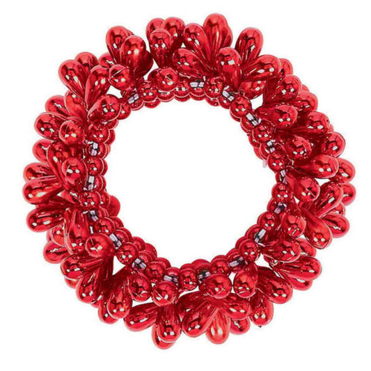 BEAD BRACELET - RED 1pc