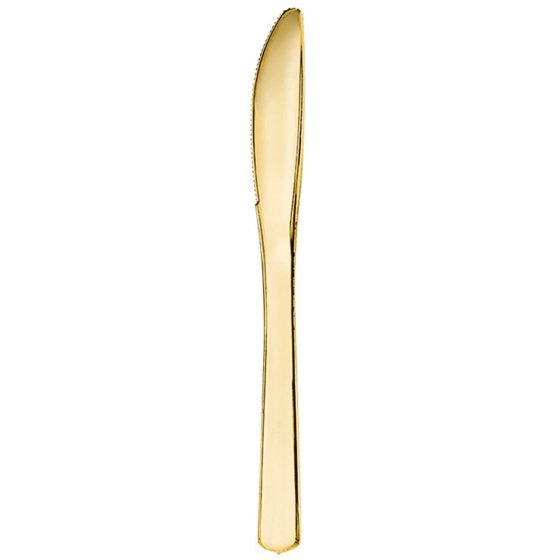 Premium Plastic Gold 32CT Knife