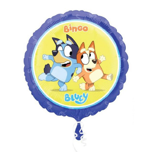 45CM Standard Foil Balloon Bluey 1pc NIS Packaging & Party Supply