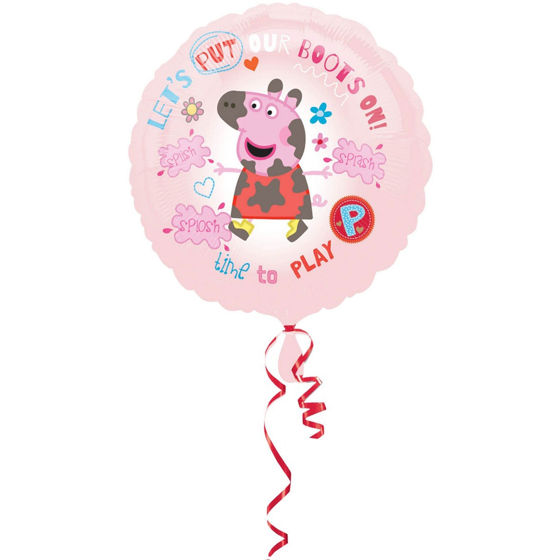 45cm Standard HX Peppa Pig Time To Play. NIS Packaging & Party Supply