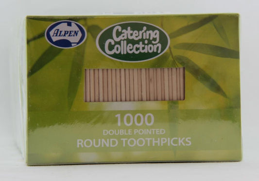 Toothpick Round Double Pointed 1000 PK