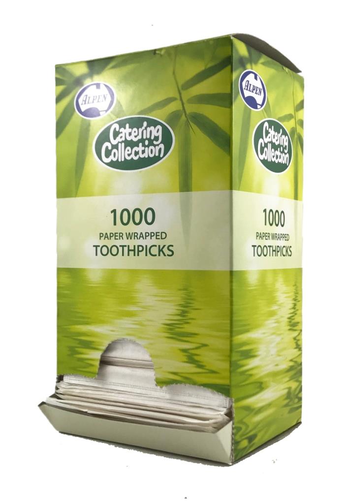 Toothpick Individually Cello Wrapped Pack 1000