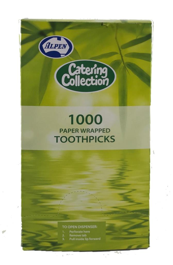 Toothpick Individually Cello Wrapped Pack 1000