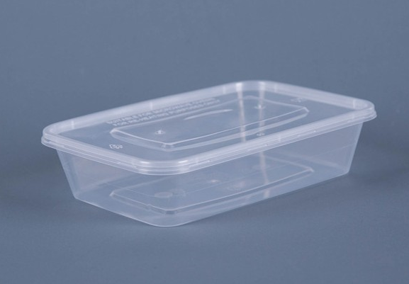 500ML Rectangle Containers with Lid 50 PACK NIS Packaging & Party Supply