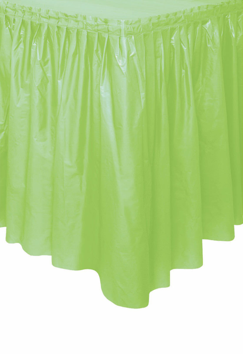 APPLE GREEN TABLESKIRT 73CM X 4.3M (29" X 14')