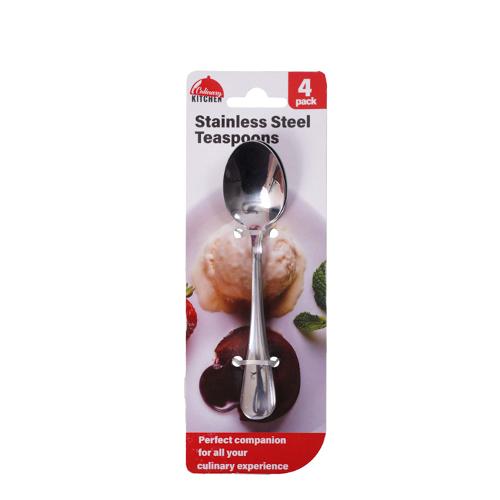 Cutlery SS Deluxe Teaspoon Pk4