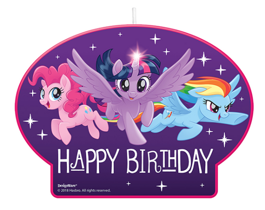 MY LITTLE PONY Friendship Adventures Birthday Candle 1pc