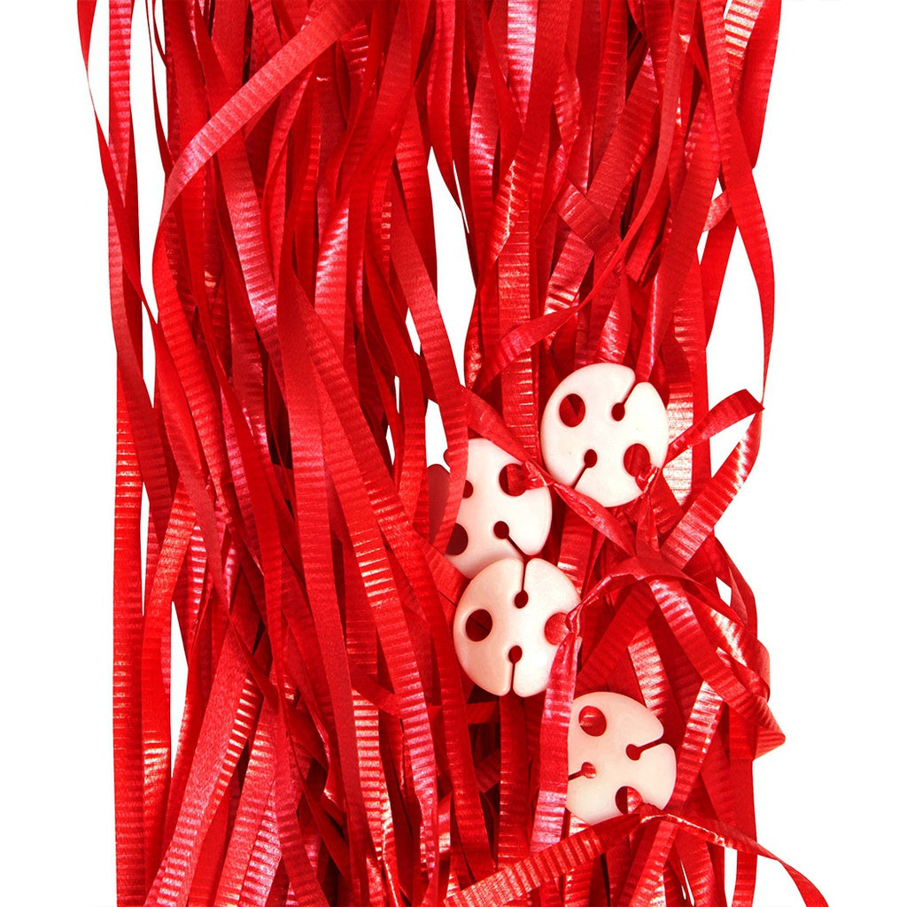 25's Clipped Balloon Ribbon Red