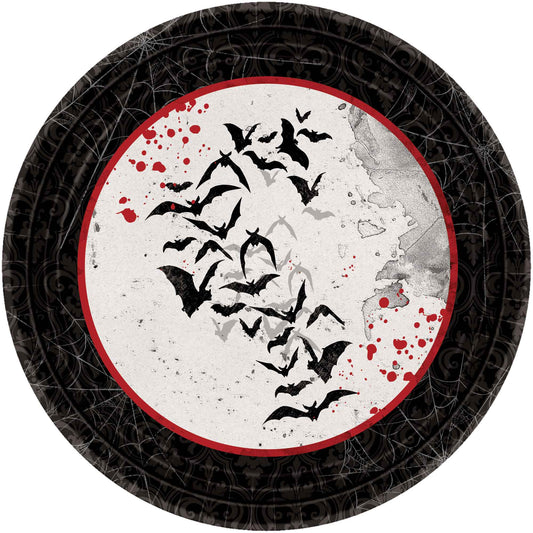 Dark Manor 7" Round Plates