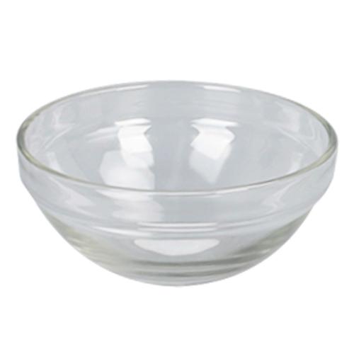 Glass Pinch Bowl 6x2.5cm 1pc