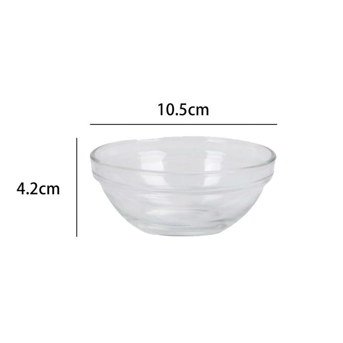 Glass Bowl 10x4.5cm 1PC