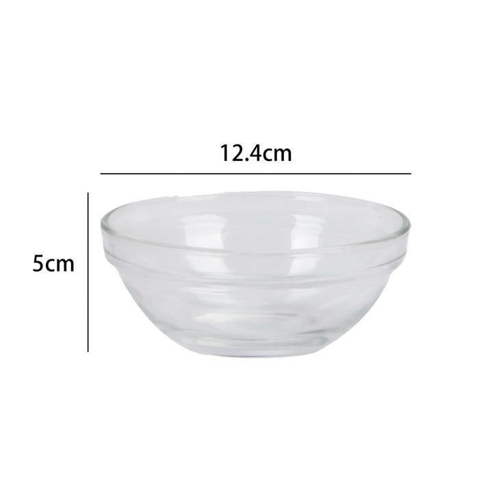 Glass Bowl 12x5cm 1PC