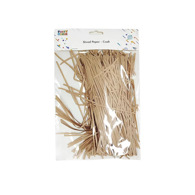 SHRED PAPER Gift Packing KRAFT 30gm