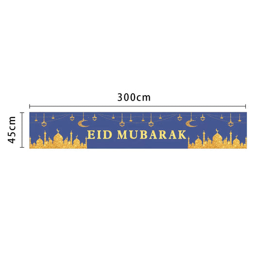 Eid linen banner