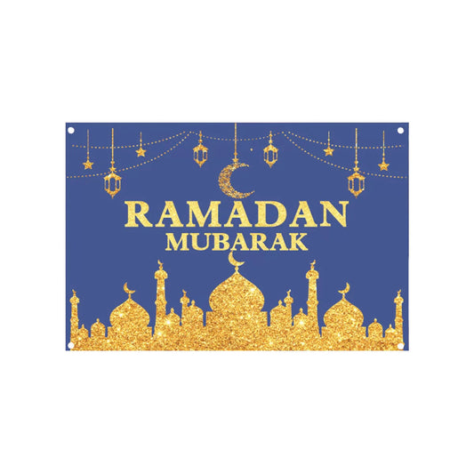 RAMADAN LINEN BANNER – 90*148cm 1pc