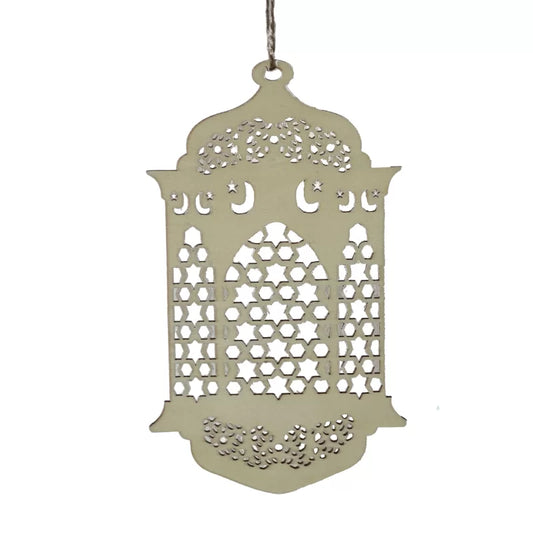 Lantern Wooden Ornament