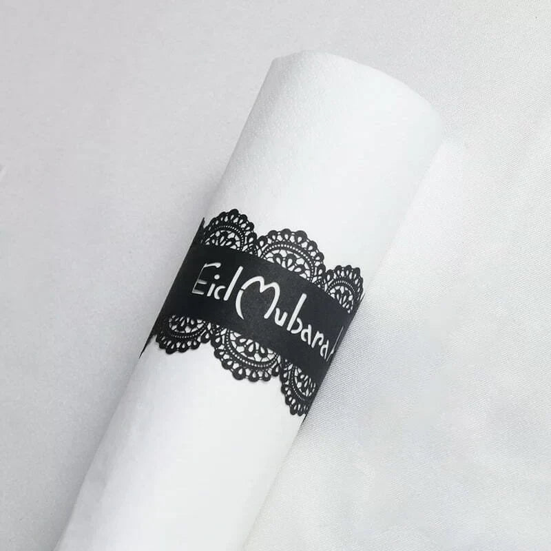 EID Napkin Ring - Black