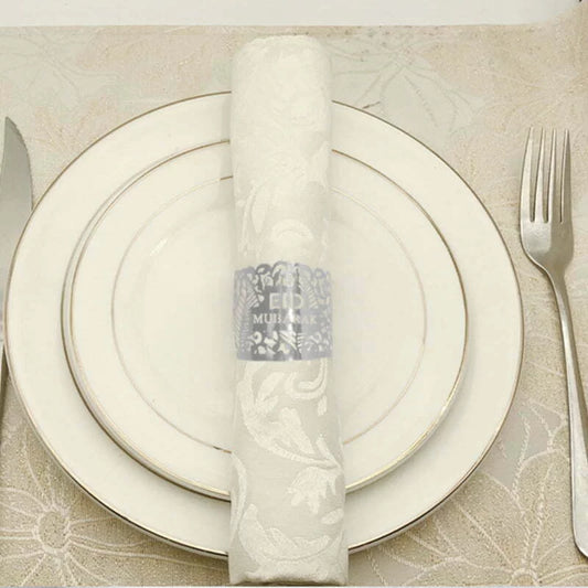 Eid Napkin Ring - Sliver