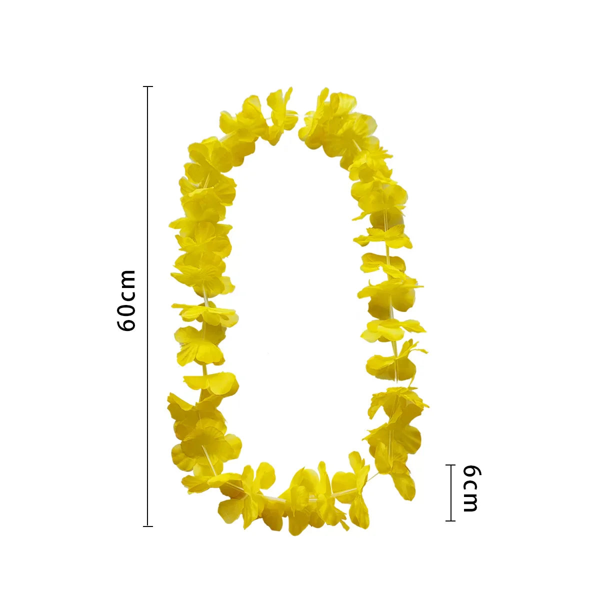 Small Petal Lei Yellow