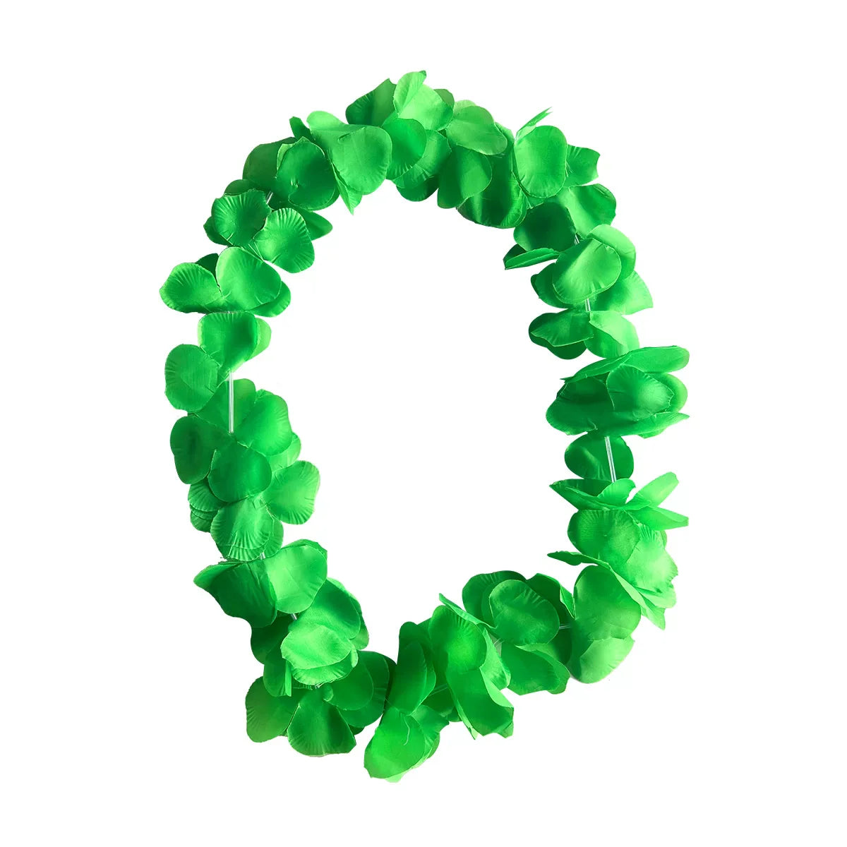 Large Petal Lei- GREEN 50cm 1pc