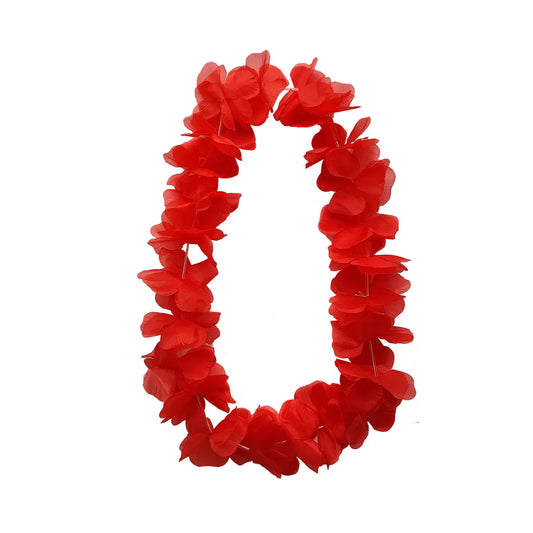 Large Petal Lei- RED 50cm 1pc