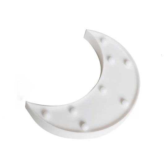 Moon Led Light 1pc 20*25*3.3cm